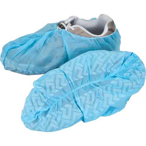 Shoe Covers, X-Large, Polypropylene, Blue Equipex