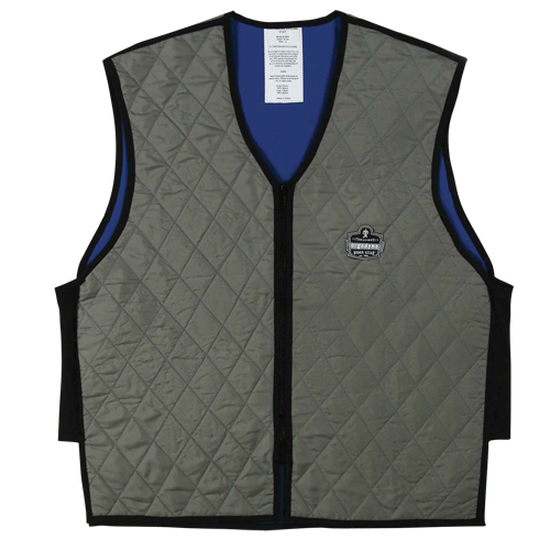 Vestes refroidissantes &agrave; &eacute;vaporation humide Chill-Its 6665, Moyen, Gris Equipex