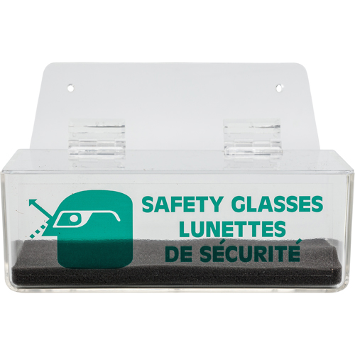 Distributeur de lunettes de s&eacute;curit&eacute; avec couvercle Equipex