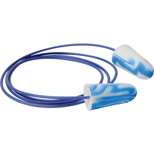 SparkPlugs&reg; Multi-Coloured Foam Earplugs, Bulk - Box, Corded Equipex
