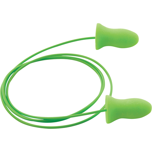 Meteors&reg; Foam Earplugs, Bulk - Box, Corded Equipex