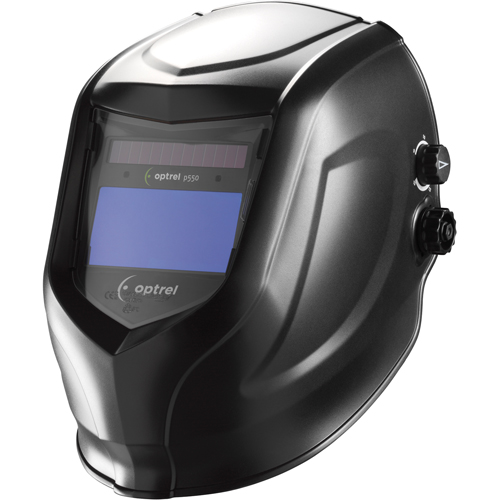 Masques de soudage p550, 3,94" lo x 1,97" la Champ de vision, Teinte 9 - 13, Noir Equipex