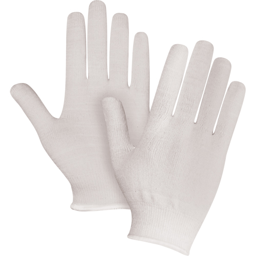 Premium String Knit Gloves, Cotton/Nylon, Medium Equipex