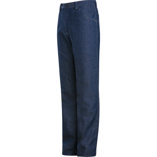 Pantalons en denim coupe d&eacute;tendue r&eacute;sistants aux flammes, 32, x 37, Bleu, 18 cal/cm² Equipex