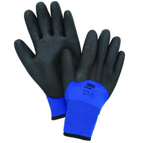 Gants North Northflex Cold Grip, 8/Moyen, R&ecirc;vetement PVC, Calibre 15, Enveloppe en Nylon Equipex