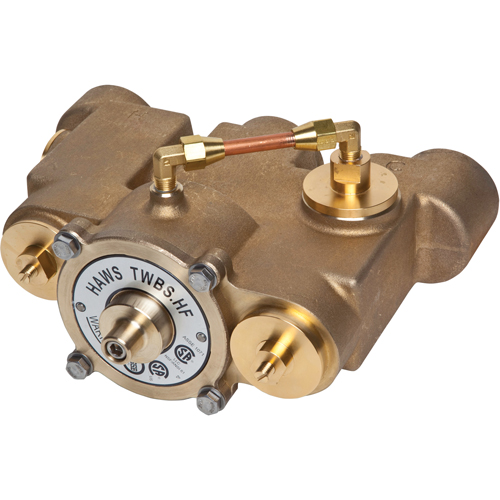 Vannes de m&eacute;lange thermostatique, 78 gal./min Equipex