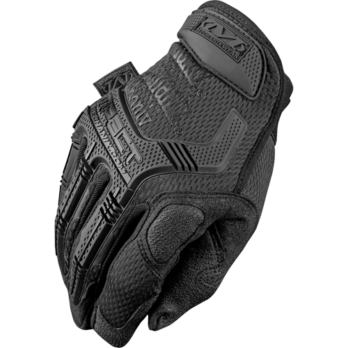 Gants M-Pact noir dissimul&eacute;, Petit, Paume en Synth&eacute;tique, Poignet Boucle et crochet Equipex