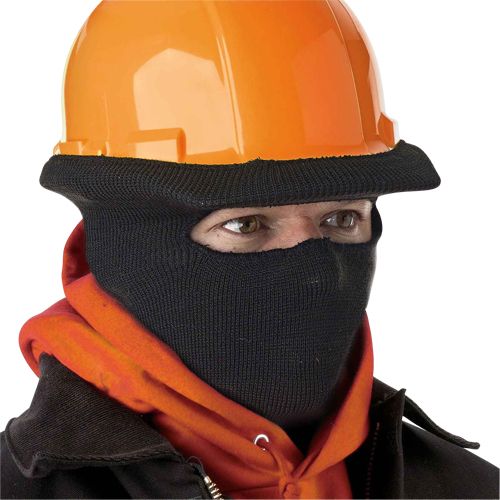Coiffe extensibles &agrave; enfiler pour casques de s&eacute;curit&eacute;, Taille unique, Noir Equipex