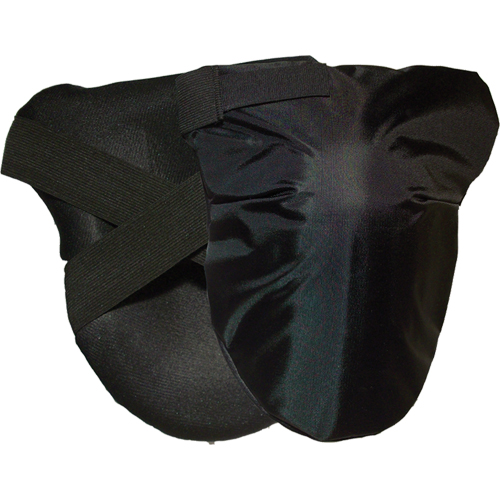 Wing-Style Knee Pads with Nylon Coverings, Hook and Loop Style, Plastic Caps, Foam Pads Equipex