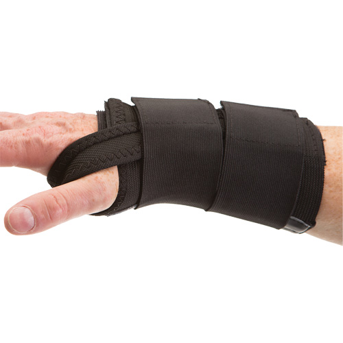 Dual Elastic Wrist Supports, Elastic, Left Hand, Small Equipex