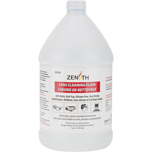 Anti-Fog Lens Cleaner Refill, 3.78 L Equipex