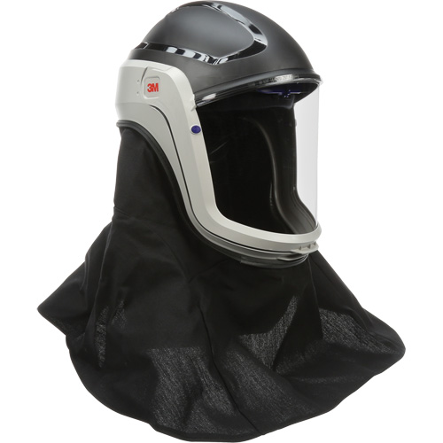 Assemblage de casque Versaflo avec visi&egrave;re de premi&egrave;re qualit&eacute; et enveloppe r&eacute;sistante aux flammes, Universel, Casque rigide, Bavette Simple Equipex