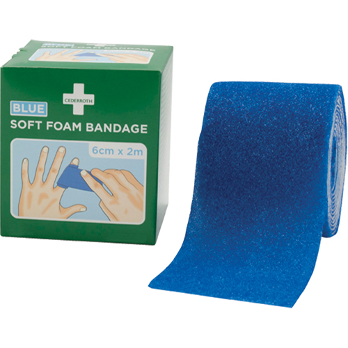 Soft Foam Bandages, Cut to Size L x 2-1/2" W, Class 1, Self-Adherent Equipex