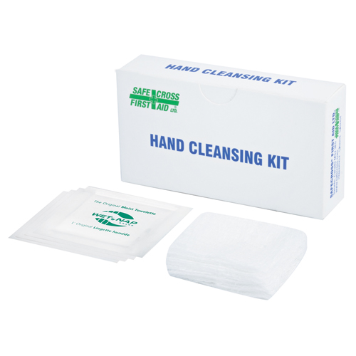 Hand Cleansing Kit, Towelette Equipex