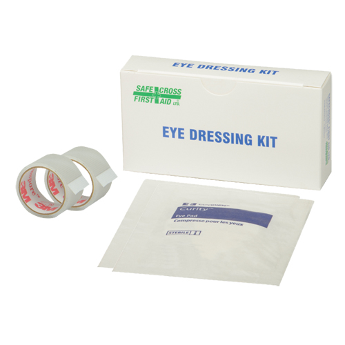 Trousse de pansements (2 tampons & ruban), Oculaire, Classe 1 Equipex