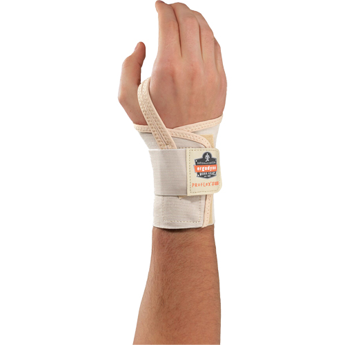 ProFlex&reg; 4000 Single Strap Wrist Support, Elastic, Left Hand, Medium Equipex