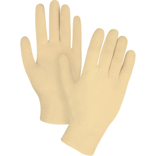 Heavyweight Inspection Gloves, Cotton, Hemmed Cuff, Ladies Equipex