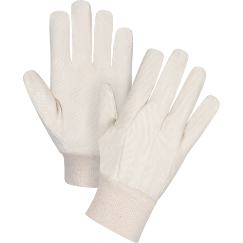 Cotton Canvas Gloves, 8 oz., Large Equipex