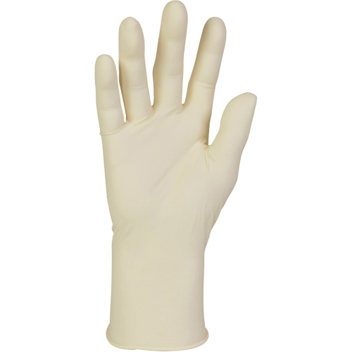 Kim-Tech PFE Exam Gloves, Large, Latex, 6.3-mil, Powder-Free, Natural, Class 2 Equipex