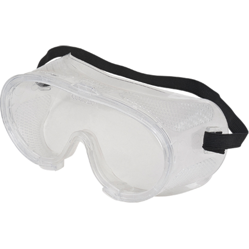 Z300 Safety Goggles, Clear Lens, Anti-Scratch, Direct Vent Equipex