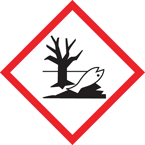 GHS Pictogram Labels, Vinyl, Roll, 2" L x 2" W Equipex