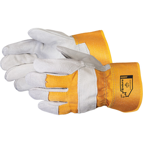 Endura&reg; Winter Split Fitters Gloves, One Size, Split Cowhide Palm, Foam Fleece Inner Lining Equipex