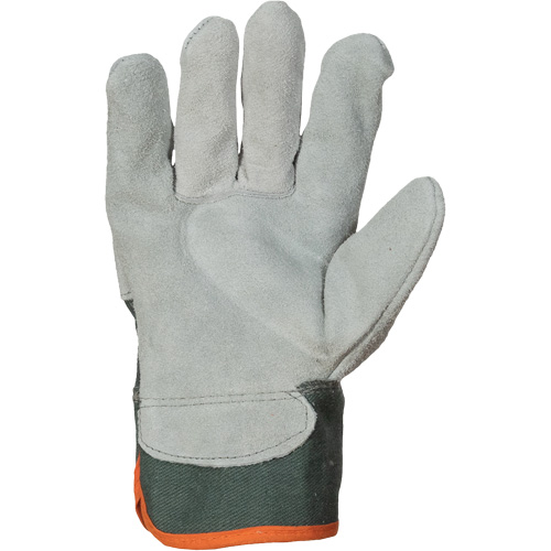 Endura&reg; Fitter Gloves, Large, Split Leather Palm, Cotton Inner Lining Equipex