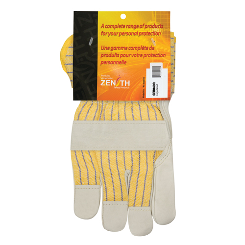 Superior Warmth Winter-Lined Fitters Gloves, Large, Grain Cowhide Palm, Thinsulate Inner Lining Equipex