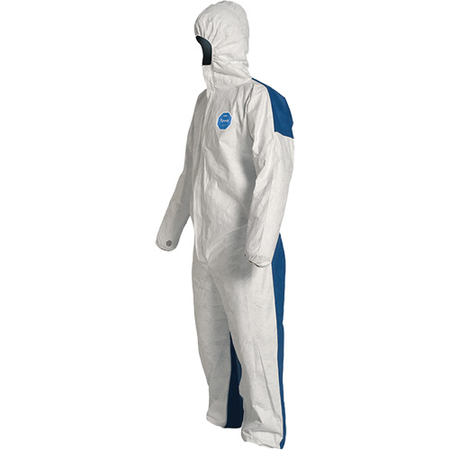 Combinaisons avec capuchon, 4T-Grand, Bleu/Blanc, Tyvek 400 D Equipex