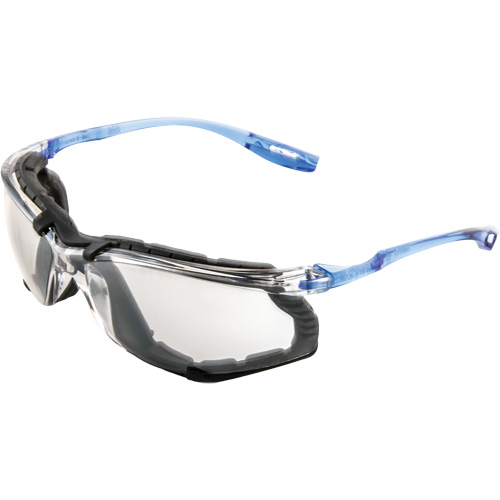 Virtua Safety Glasses with Foam Gasket, Indoor/Outdoor Mirror Lens, Anti-Fog, ANSI Z87+/Meets/Exceeds CSA Z94.3 Equipex