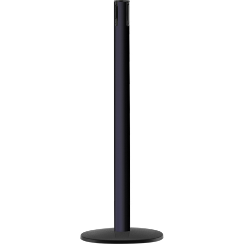 Syst&egrave;me Advance TensaBarrier - Poteau r&eacute;cepteur, Hauteur de 36", Noir Equipex