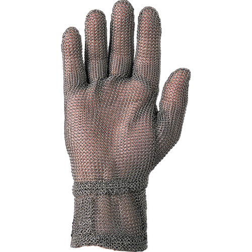 Gant en maille &agrave; manchette de 2", Taille Petit/7, Enveloppe en Acier inoxydable, ANSI/ISEA 105 niveau 5 Equipex