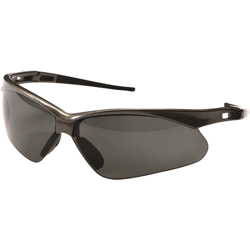 Lunettes de s&eacute;curit&eacute; Nemesis de Kleenguard, Lentille Fum&eacute;e/Grise/fum&eacute;e, Polaris&eacute;, ANSI Z87+ Equipex