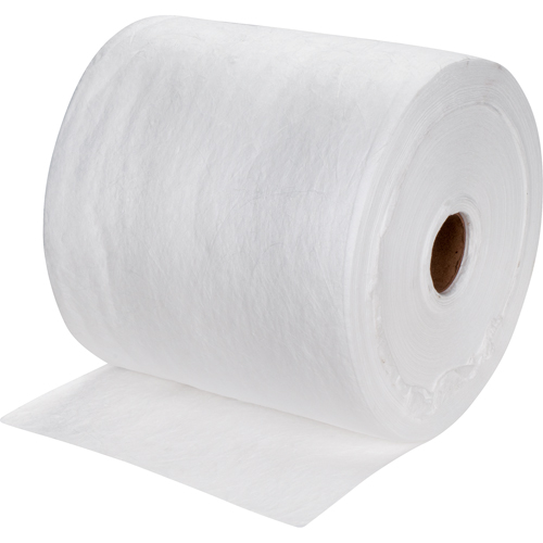 Premium Meltblown Sorbent Rolls, Mediumweight, 150' L x 15" W, 20 gal. Absorbancy Equipex