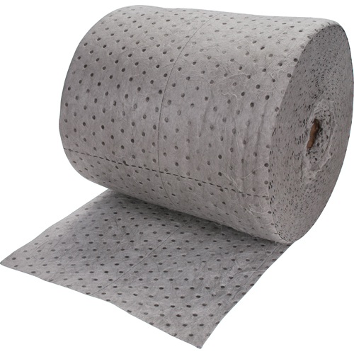 Premium Bonded Sorbent Rolls, Mediumweight, 150' L x 15" W, 20 gal. Absorbancy Equipex