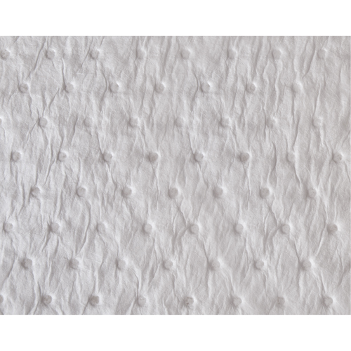 Premium Fine Fiber Sorbent Pads, Oil Only, 15" x 17", 25 gal. Absorbancy Equipex