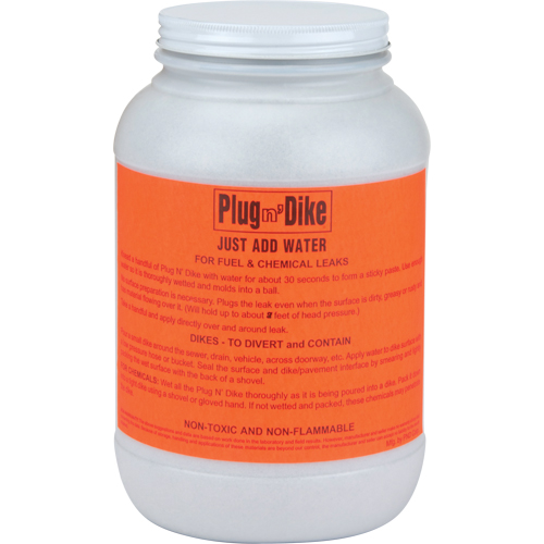 Produit d'&eacute;tanchi&eacute;t&eacute; Plug N'Dike, Granules, 1 gal. Equipex