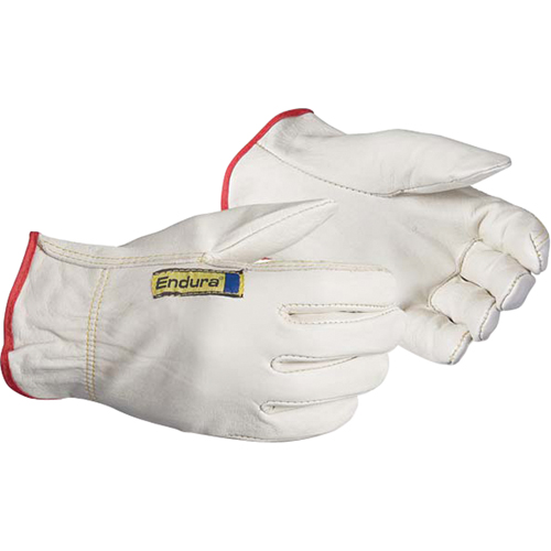 Driver's Gloves, 3X-Large, Grain Cowhide Palm Equipex