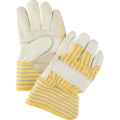Gants d'ajusteur doubl&eacute;s pour l'hiver &agrave; chaleur sup&eacute;rieure, Grand, Paume en Cuir fleur de vache, Doublure en Thinsulate Equipex