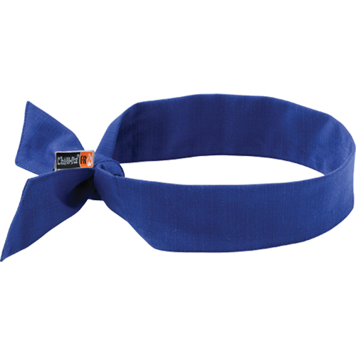 Foulards de refroidissement ignifug&eacute;s 6700FR Chill-Its, Bleu Equipex