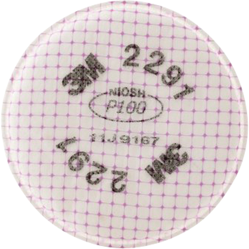 Pr&eacute;filtres pour respirateurs S&eacute;rie 2200, Filtre contre les particules, Filtre P100 Equipex