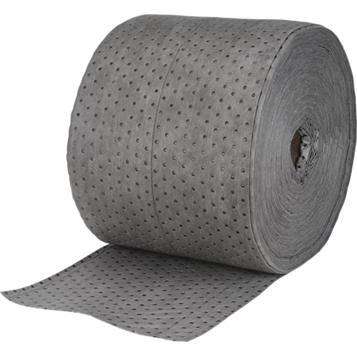 High Traffic Sorbents, Heavyweight, 150' L x 15" W, 30 gal. Absorbancy Equipex