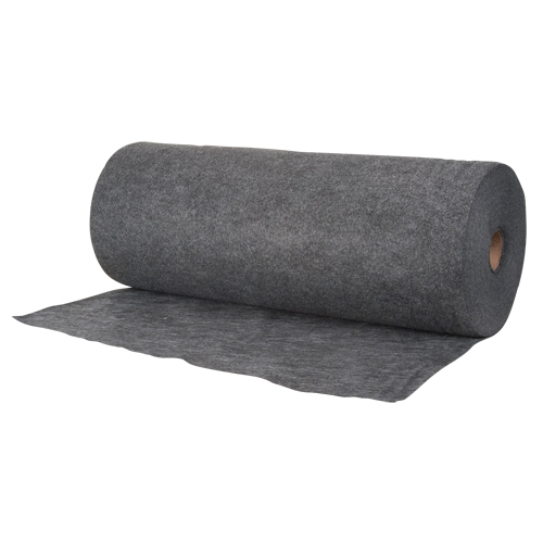 Rouleau absorbant industriel, 36" la x 100' lo, Lourd Equipex