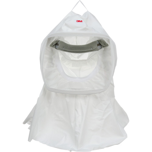 Cagoule Versaflo de haute durabilit&eacute; avec coiffe int&eacute;gr&eacute;e, Grand/Moyen, Coiffe souple, Bavette Simple Equipex