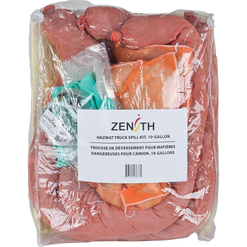 Premium Truck Spill Kit, Hazmat, Bag, 10 US gal. Absorbancy Equipex