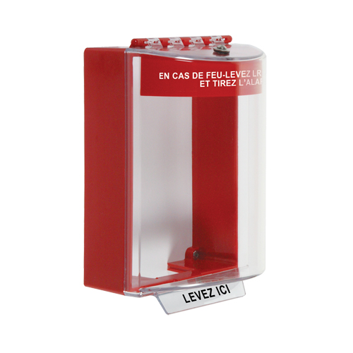 Couvercles pour alertes d'incendie Universal Stopper, En surface Equipex