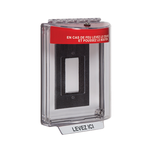 Universal Stopper&reg; Fire Alarm Covers, Enclosed flush back box Equipex