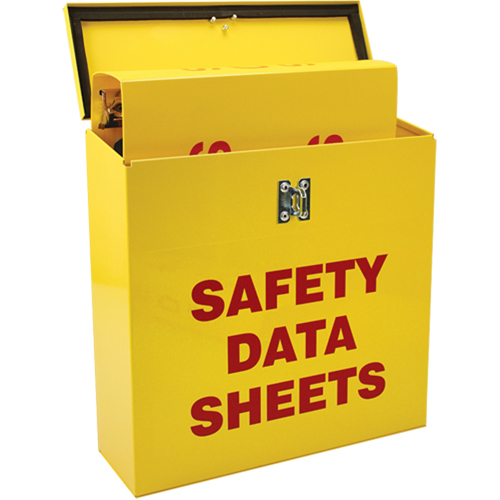 Safety Documents Job-Site Box, English, Binders Included Equipex