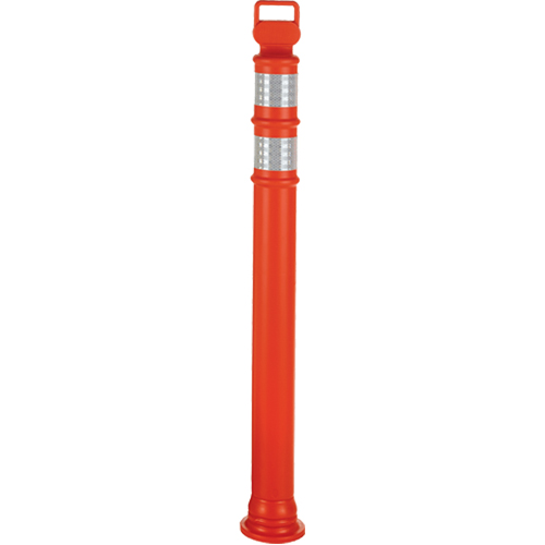 Ez-Grab Delineator Posts, 42" H, Orange Equipex
