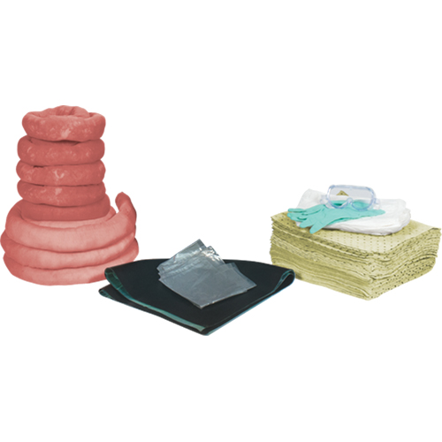 Trousse de rechange de premi&egrave;re qualit&eacute;, 55 gallons, Mati&egrave;res dangereuses Equipex